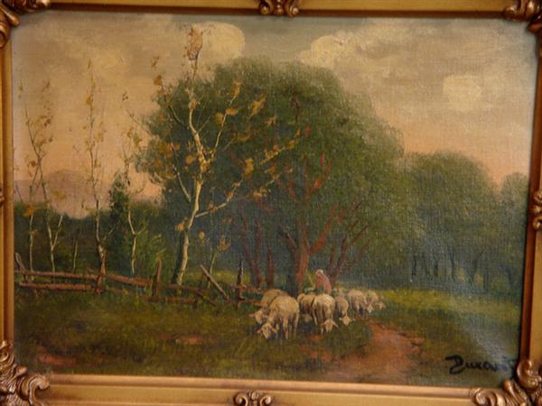 Appraisal: Durant Continental th c o c Shepherd and Flock in