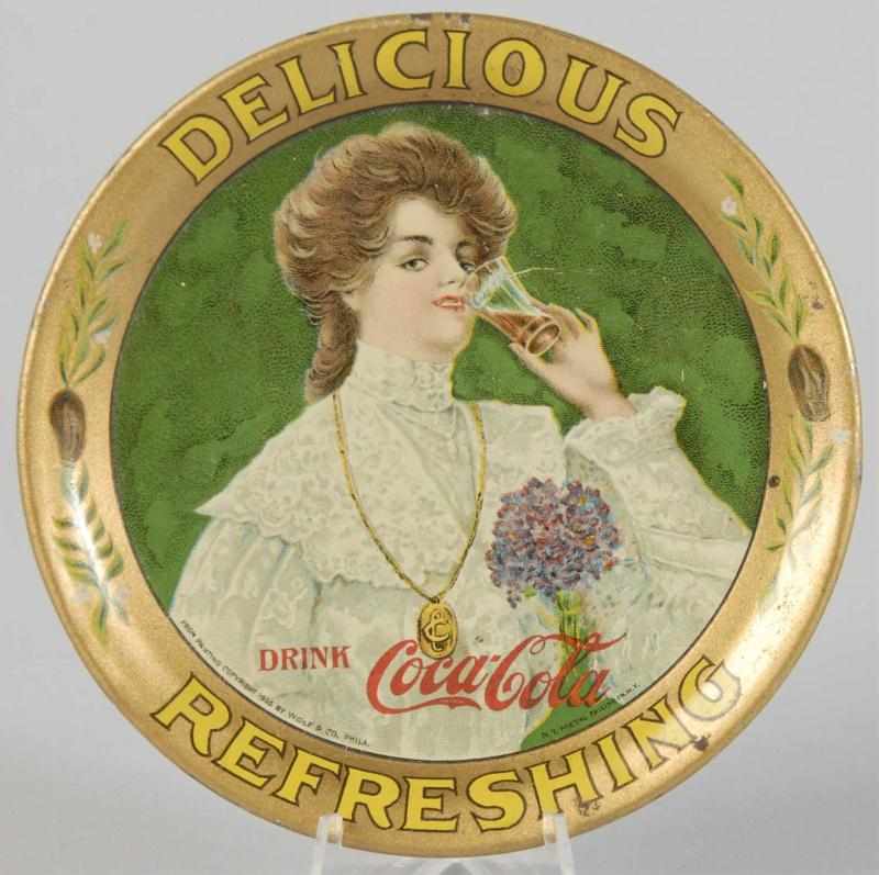 Appraisal: Coca-Cola Change Tray Description Nice strong example with clean face