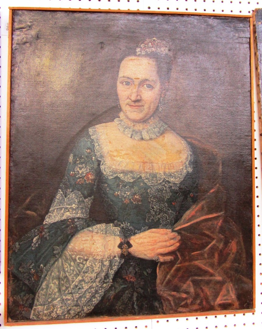 Appraisal: North Italian School th century Portrait of a lady oil