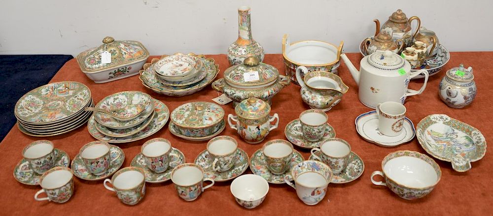 Appraisal: Large group of Famille Rose Chinese export and Rose Medallion