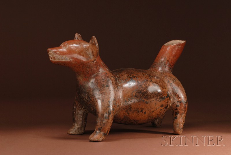 Appraisal: Pre-Columbian Pottery Dog Colima Mexico c B C - A