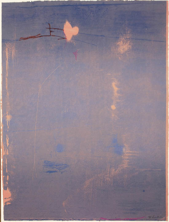 Appraisal: Lot Property from a North Carolina Collection Helen Frankenthaler American