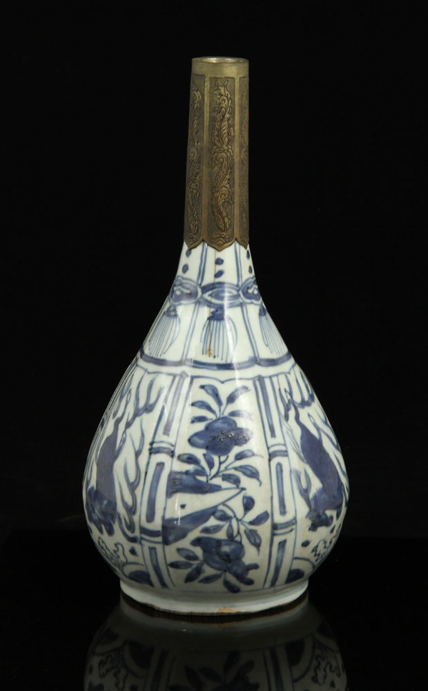 Appraisal: - Chinese Blue and White Vase Vase China period of