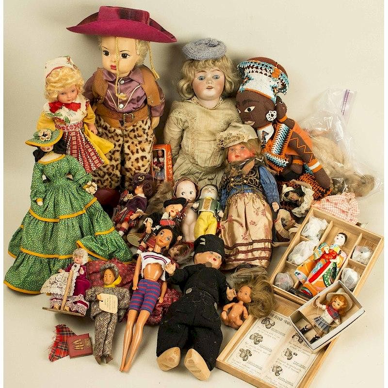 Appraisal: Lot of pcs World Ethnic Dolls Lot of assorted world