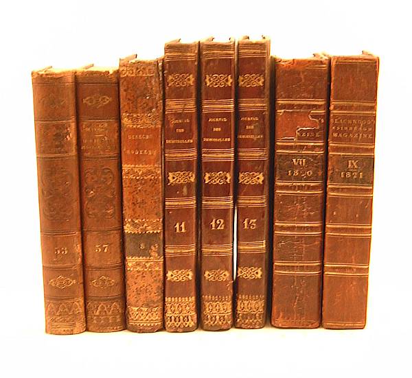 Appraisal: Bindings vols incl Partington C F ed National History and