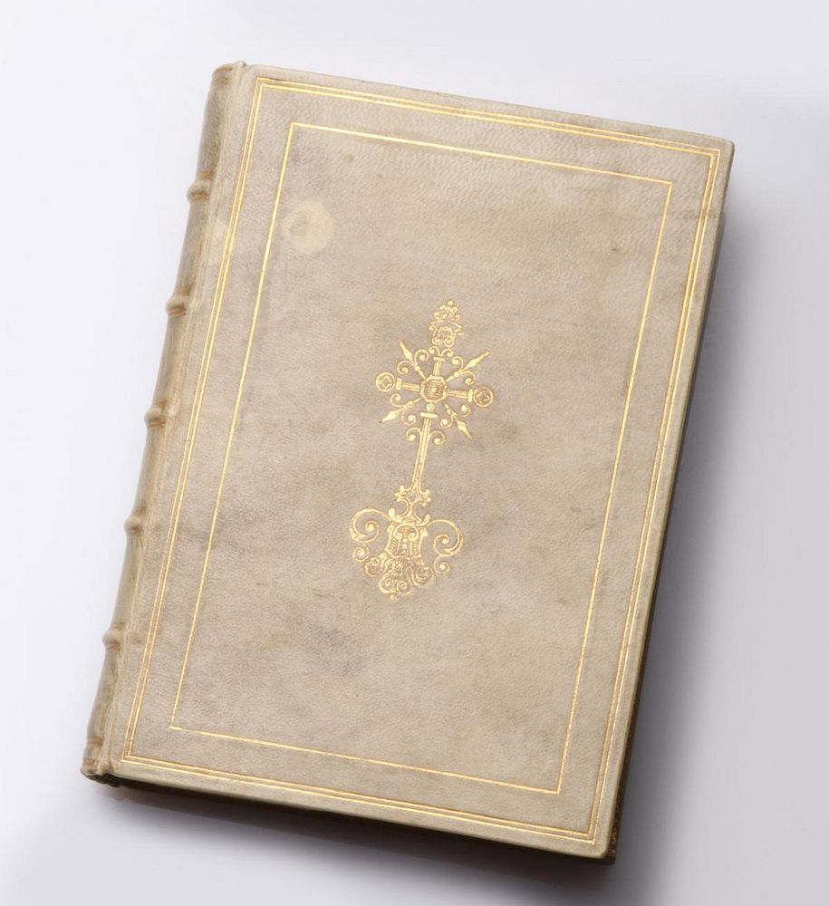 Appraisal: A PROFUSELY ILLUMINATED ITALIAN BOOK OF PRAYERS The vellum binding