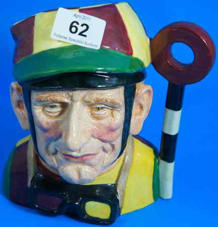 Appraisal: Royal Doulton Large Character Jug The Jockey D