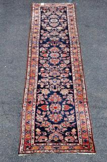 Appraisal: Sarouk Runner Sarouk runner ' long wide All rugs sold