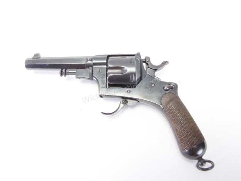 Appraisal: Bodeo Modello Revolver-Blued Octagonal barrel round Fluted cylinder Chambered in