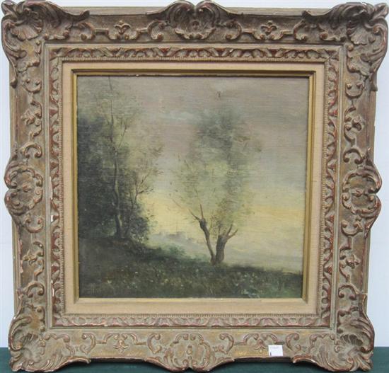 Appraisal: JEAN-BAPTISTE CAMILE FRENCH - IN THE MANNER OF COROT Oil