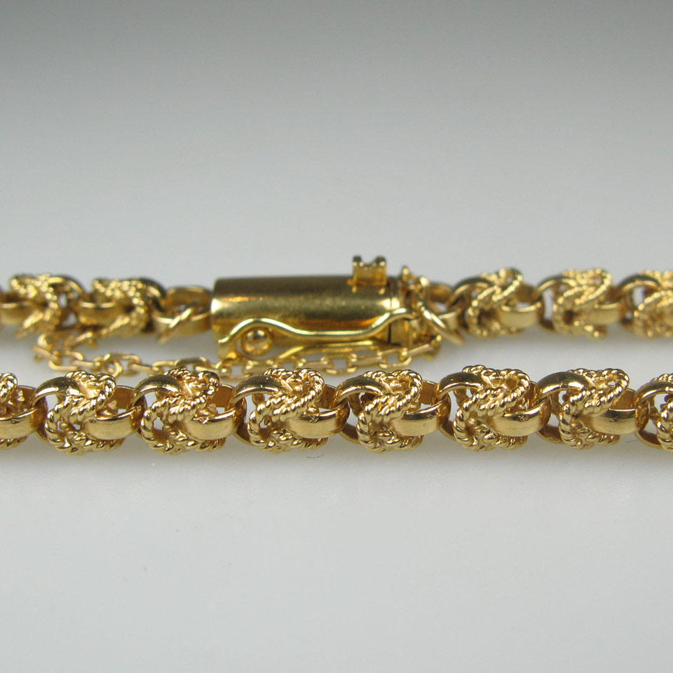 Appraisal: k Yellow Gold Bracelet Length - cm