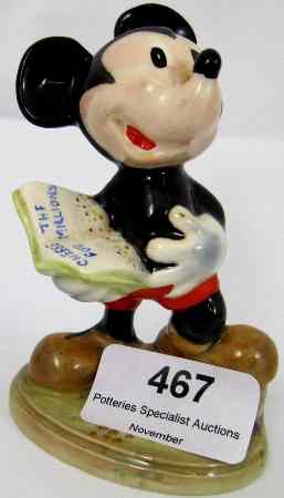 Appraisal: Beswick figure Mickey Mouse restored