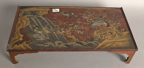 Appraisal: Japanese laquerware tray ca h l d