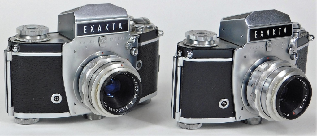 Appraisal: GROUP OF IHAGEE EXAKTA VX A SLR CAMERAS Group of