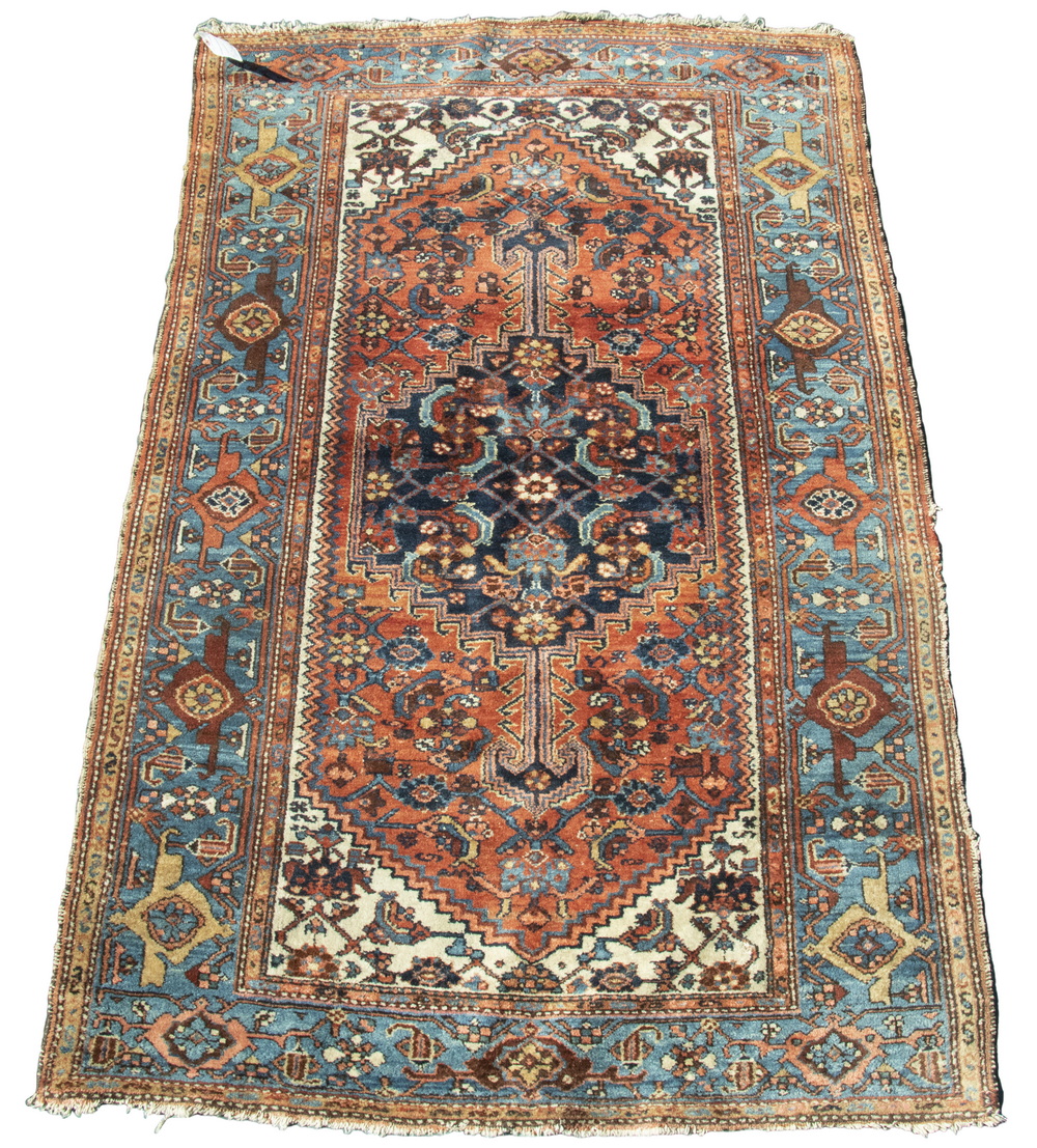 Appraisal: PERSIAN RUG ' X ' Northwest Persian rug second quarter