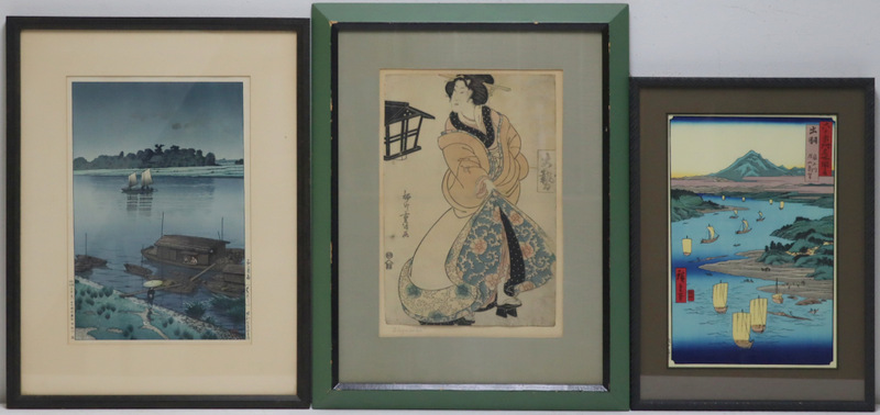 Appraisal: Japanese Prints Inc Kawase Hasui Includes a Kawase Hasui Japanese