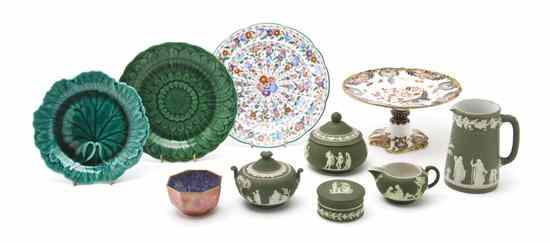 Appraisal: A Collection of Wedgwood Table Articles comprising Etruria luncheon plates