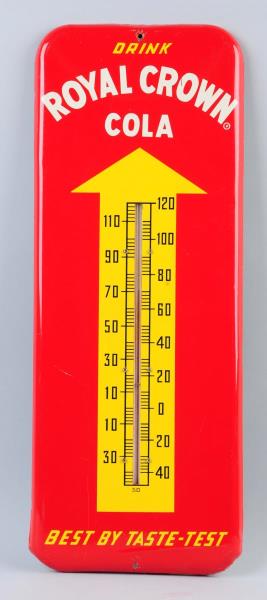 Appraisal: Royal Crown Cola Tin Thermometer A few very mild bend