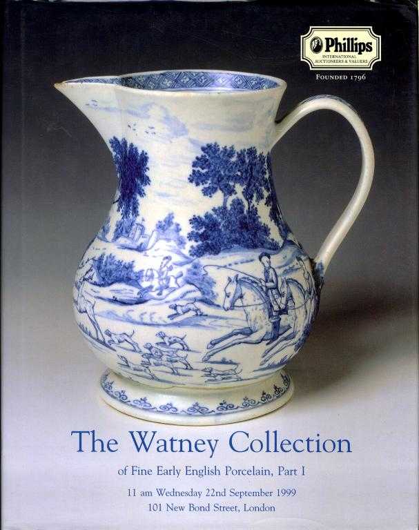 Appraisal: CERAMIC COLLECTIONS SALE CATALOGUES PHILLIPS -THE WATNEY COLLECTION Parts copies