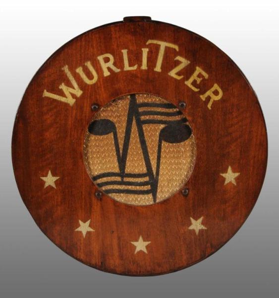 Appraisal: Model Wooden Wurlitzer Wall Mount Speaker Description Appears to be