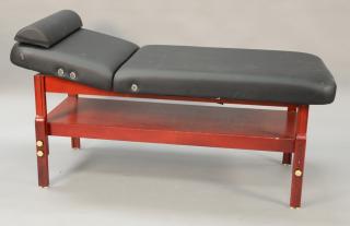 Appraisal: Master massage table with attachments marked Master Massage Equip Chicago