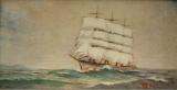 Appraisal: ENGLISH SCHOOL EARLY th CENTURY COASTAL SHIPPING indistinctly signed lower