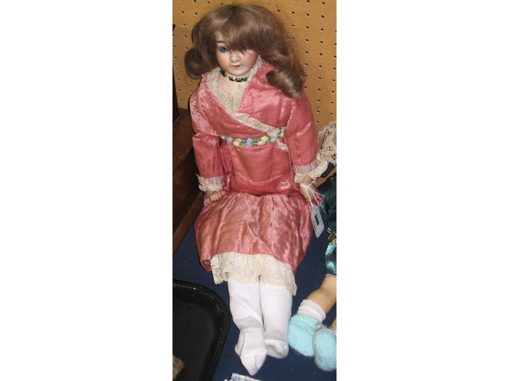 Appraisal: Bisque headed doll - Limoges favourite No