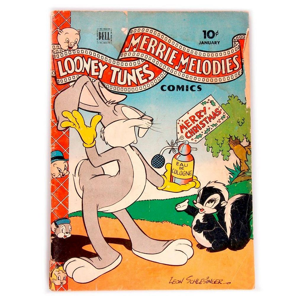 Appraisal: Four Looney Tunes Merrie Melodies Comics Looney Tunes Merrie Melodies