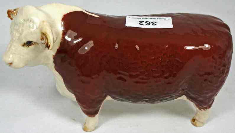 Appraisal: Beswick Hereford Bull A