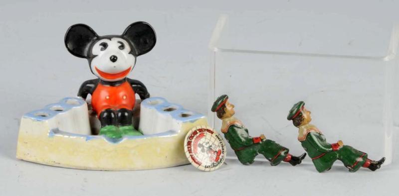 Appraisal: Lot of Disney Mickey Mouse Other Items Description Includes Mickey