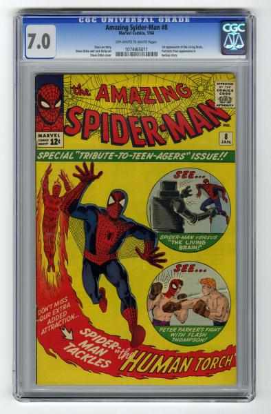 Appraisal: Amazing Spider-Man CGC Marvel Comics Click for full description