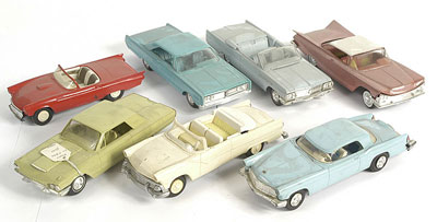 Appraisal: AMT USA and other plastic American Car models - approx