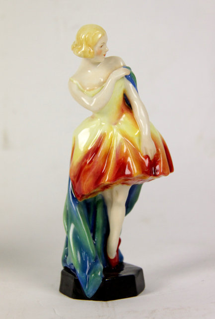 Appraisal: A Royal Worcester figure of Columbine No modelled by Doris