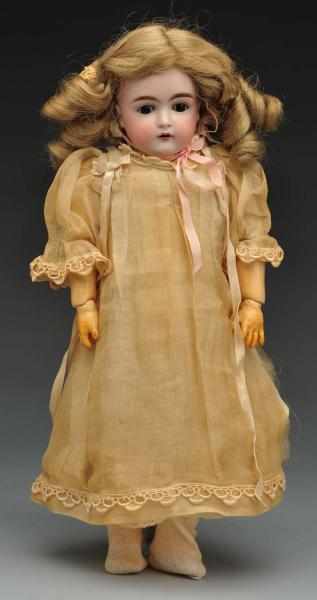 Appraisal: Sweet Kestner Child Doll Description German bisque socket head incised