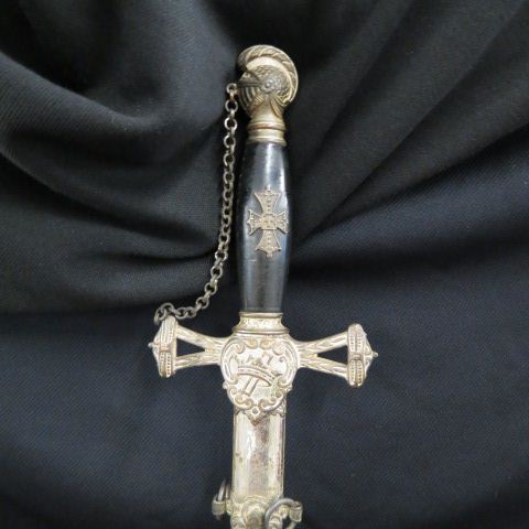 Appraisal: Victorian Organizational Sword elaborate blade circa