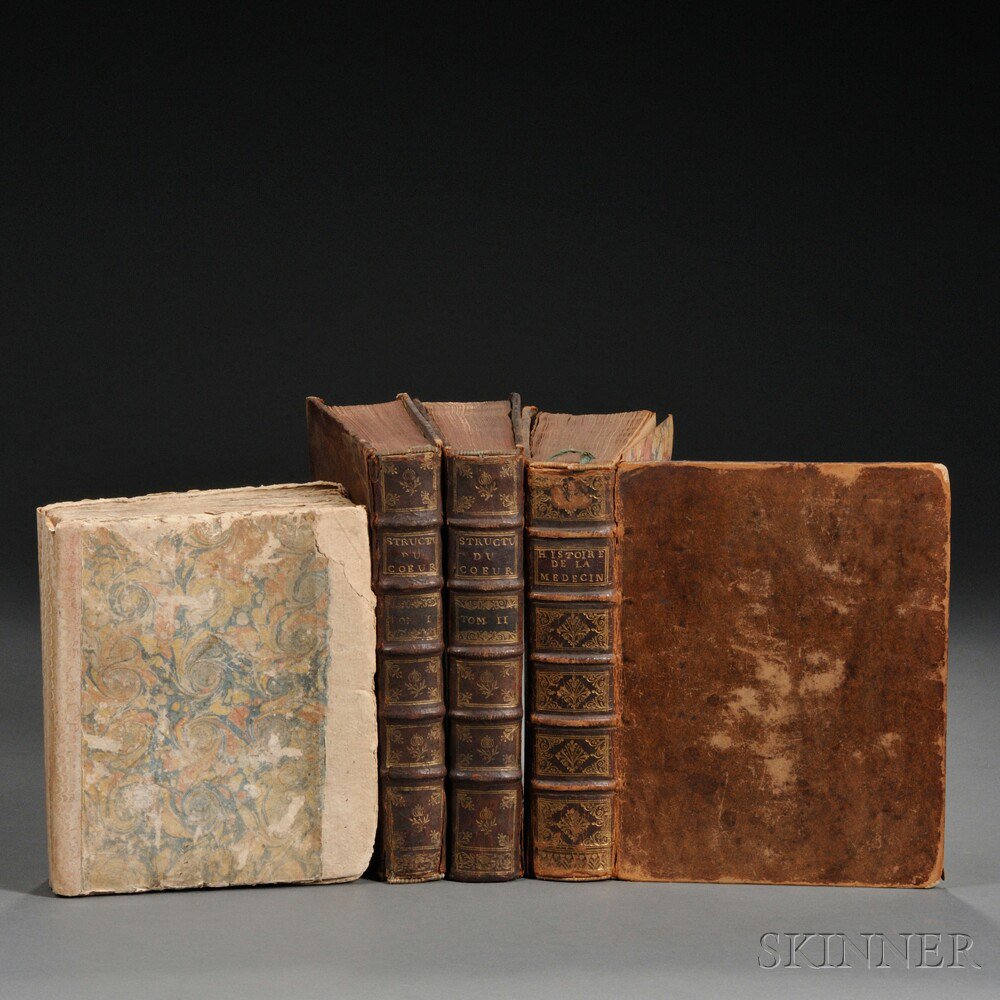 Appraisal: Medical Books th Century Three Titles in Four Volumes Including