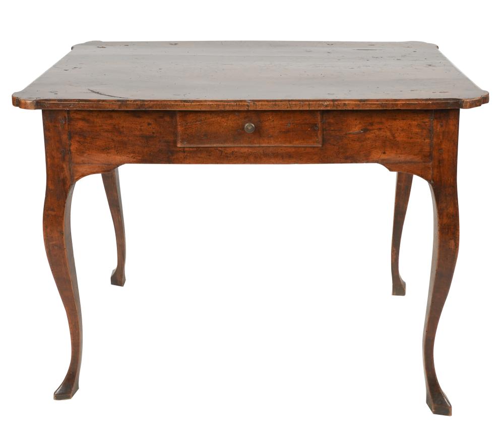 Appraisal: NORMAN LEAR ENGLISH OR IRISH MAHOGANY TABLEthe rectangular top with