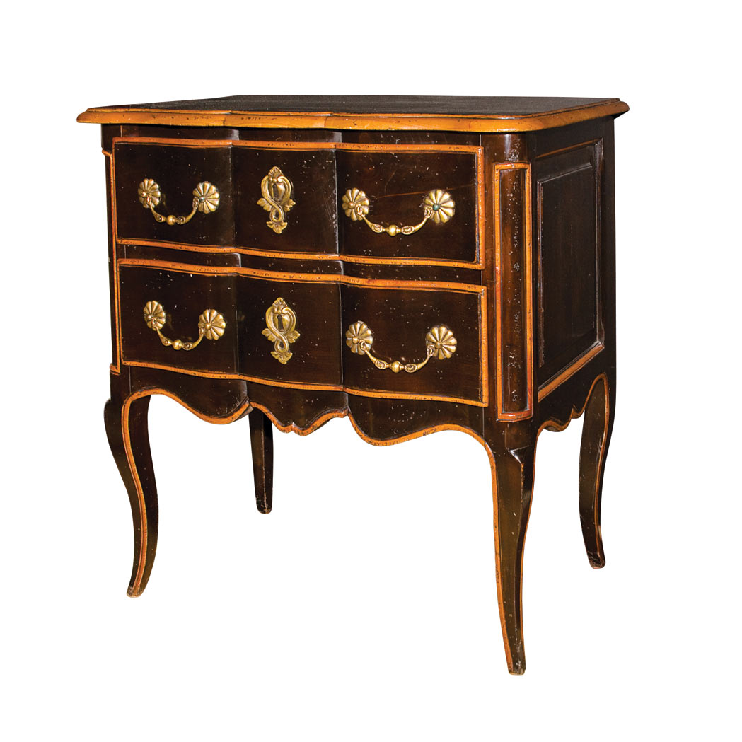 Appraisal: Rococo Style Painted Commode Height inches width inches depth inches