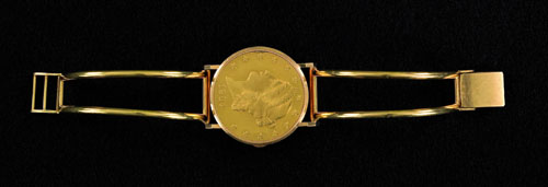 Appraisal: V Bueche-Girode wrist watch with an K yellow gold band