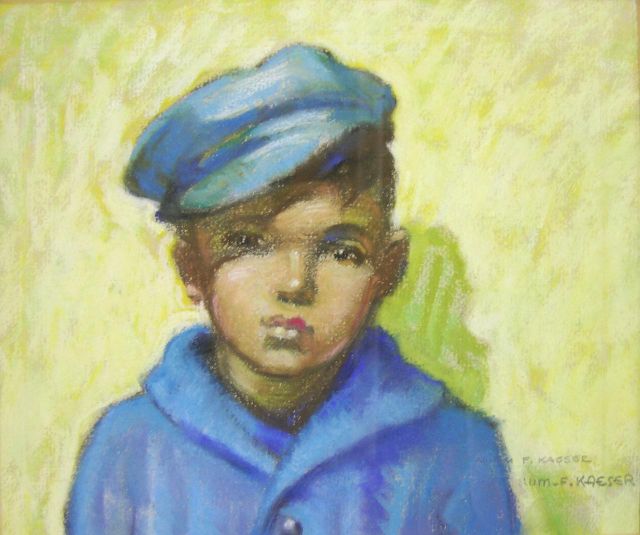 Appraisal: William Frederick Kaeser - IN x Pastel Signed Lower Right