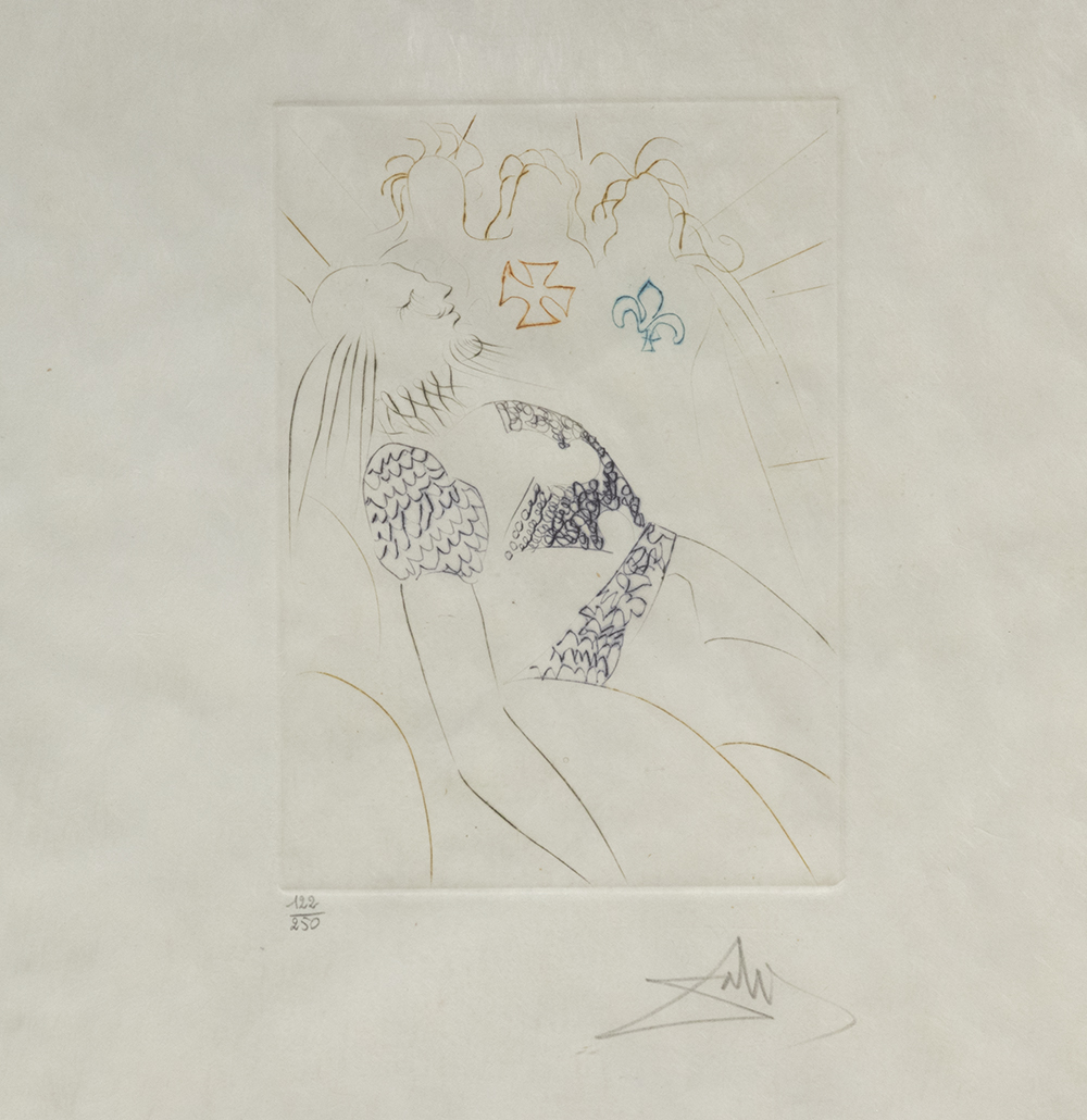 Appraisal: SALVADOR DALI FRANCE SPAIN - Shakespeare Suite Henry IV four