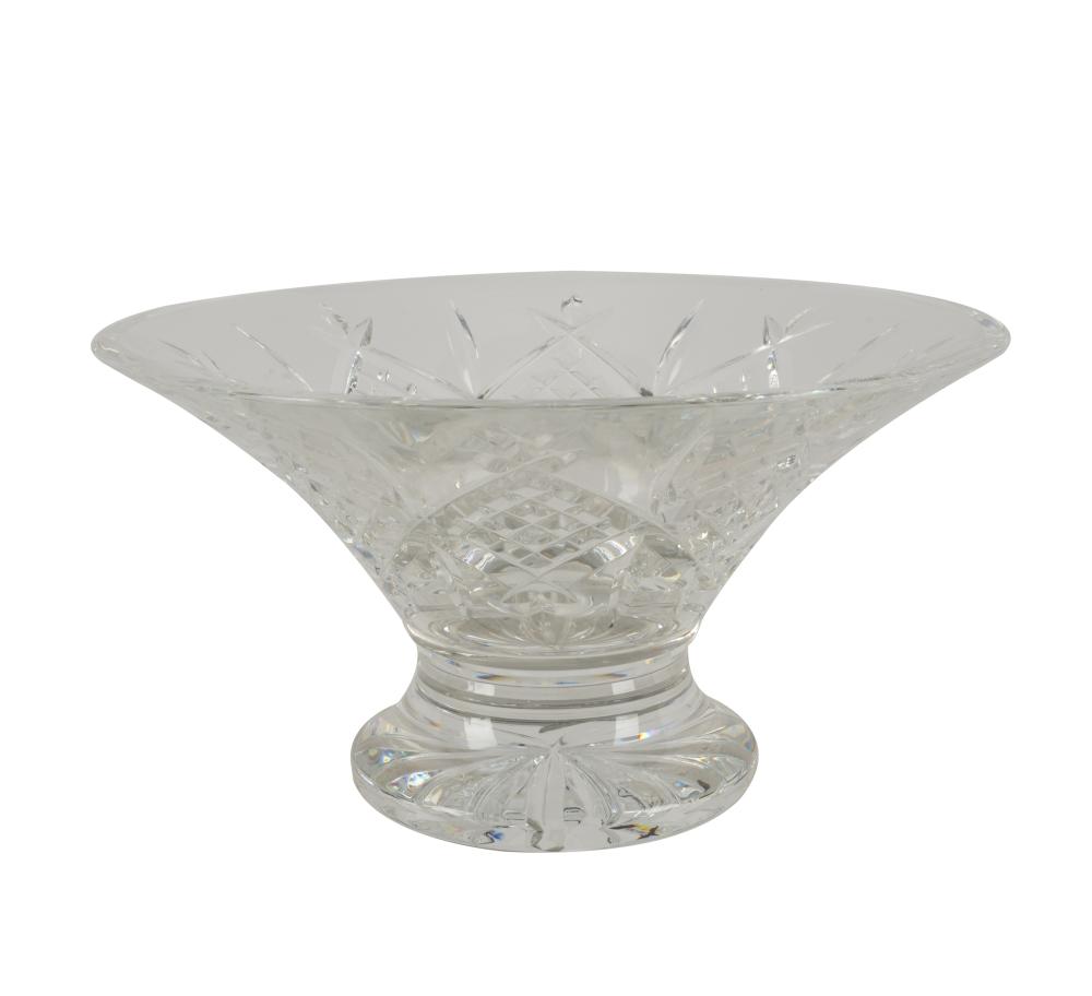 Appraisal: WATERFORD CRYSTAL CENTER BOWLsigned to underside inches diameter inches high