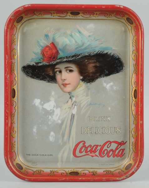 Appraisal: Tin Coca-Cola Serving Tray Description Tray has one small dent