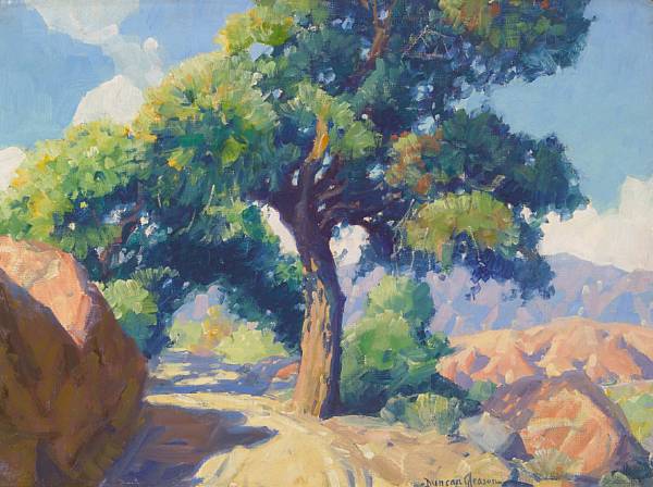 Appraisal: n a Duncan Gleason - Mint Canyon Road signed 'Duncan