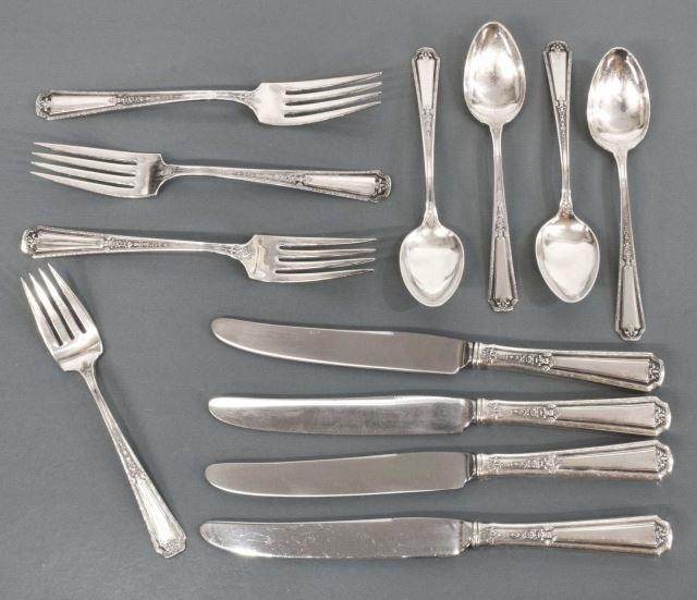 Appraisal: lot of American sterling silver flatware Towle Silversmiths in the