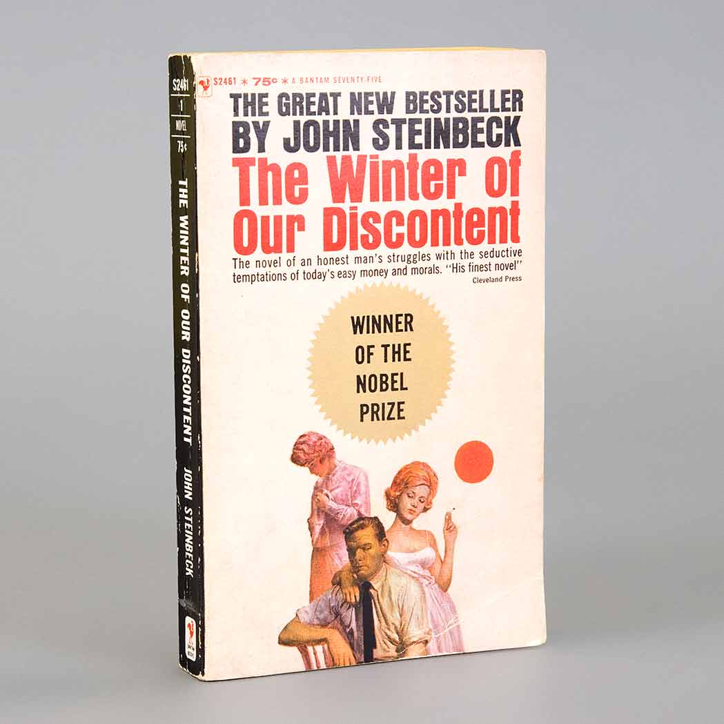 Appraisal: STEINBECK JOHN The Winter of our Discontent New Bantam Books