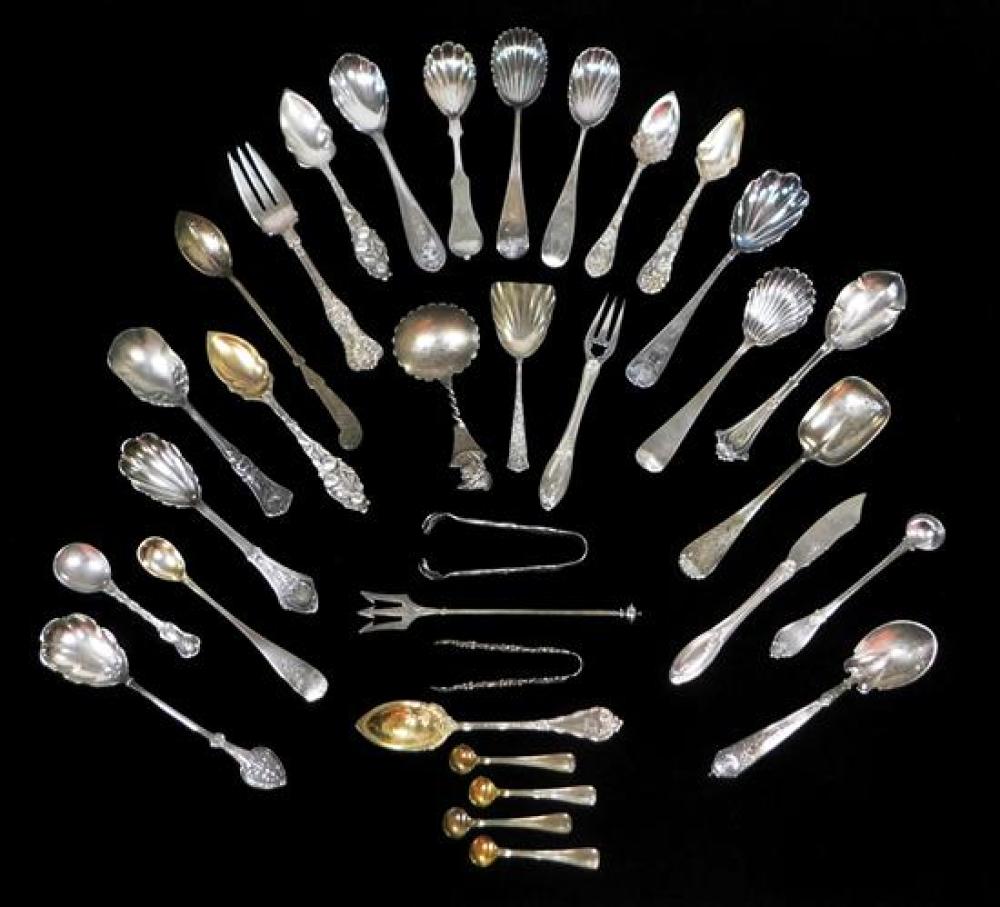 Appraisal: SILVER Assortment of interesting and unusual patterns by Kirk Son