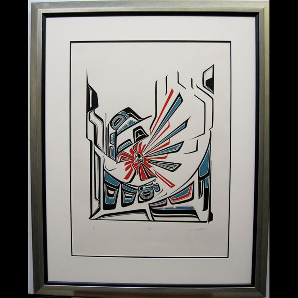 Appraisal: ZEK KEN MOWATT - CANADIAN SILKSCREEN DATED No glass Height