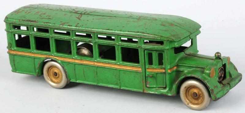 Appraisal: Cast Iron Arcade ACF Bus Toy American Nice Arcade decal