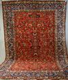 Appraisal: CARPET - ' x ' - Isfahan Central Persia overall